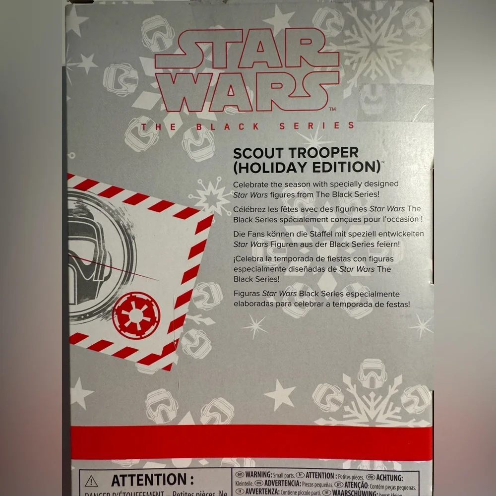 Star Wars Black Series Holiday Edition Scout Trooper - Picture 7 of 8